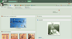Desktop Screenshot of gataro.deviantart.com