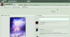Desktop Screenshot of corruptangel315.deviantart.com