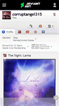 Mobile Screenshot of corruptangel315.deviantart.com