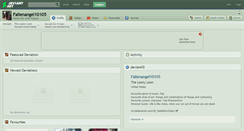 Desktop Screenshot of fallenangel10105.deviantart.com