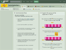 Tablet Screenshot of commissionize.deviantart.com