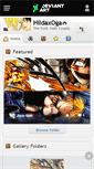 Mobile Screenshot of hildaxoga.deviantart.com