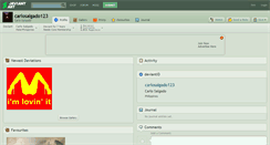 Desktop Screenshot of carlosalgado123.deviantart.com