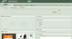 Desktop Screenshot of negfx.deviantart.com