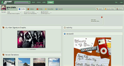 Desktop Screenshot of gravykate.deviantart.com