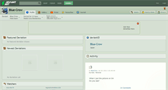Desktop Screenshot of blue-crow.deviantart.com