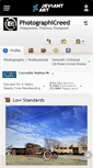 Mobile Screenshot of photographicreed.deviantart.com