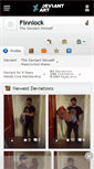 Mobile Screenshot of finnlock.deviantart.com