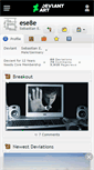 Mobile Screenshot of ese8e.deviantart.com