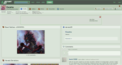 Desktop Screenshot of escama.deviantart.com