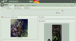 Desktop Screenshot of hex36.deviantart.com