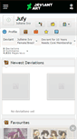 Mobile Screenshot of jufy.deviantart.com