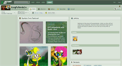 Desktop Screenshot of kungfupanda2.deviantart.com