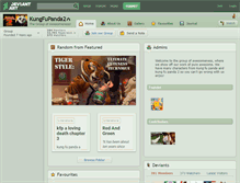 Tablet Screenshot of kungfupanda2.deviantart.com