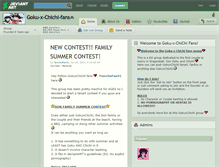 Tablet Screenshot of goku-x-chichi-fans.deviantart.com