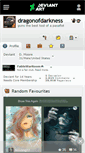 Mobile Screenshot of dragonofdarkness.deviantart.com