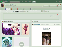 Tablet Screenshot of dragonofdarkness.deviantart.com