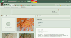 Desktop Screenshot of hentai-bi.deviantart.com