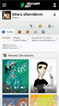 Mobile Screenshot of kira-l-showdown.deviantart.com