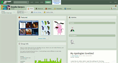 Desktop Screenshot of doodle-derps.deviantart.com