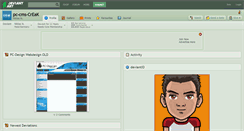 Desktop Screenshot of pc-cms-creak.deviantart.com