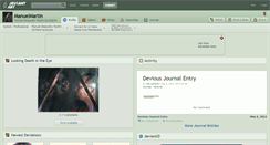 Desktop Screenshot of manuelmartin.deviantart.com