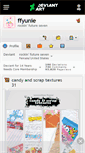 Mobile Screenshot of ffyunie.deviantart.com