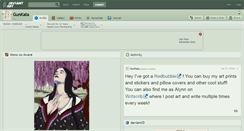 Desktop Screenshot of gunkata.deviantart.com