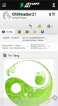 Mobile Screenshot of chillmaster21.deviantart.com