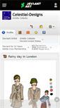 Mobile Screenshot of celestial-designs.deviantart.com