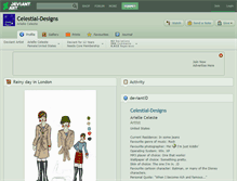 Tablet Screenshot of celestial-designs.deviantart.com