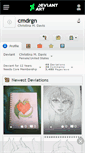 Mobile Screenshot of cmdrgn.deviantart.com