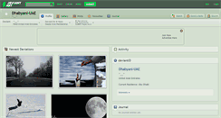 Desktop Screenshot of dhabyani-uae.deviantart.com