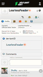 Mobile Screenshot of learlessfeader.deviantart.com