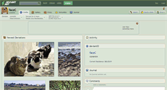 Desktop Screenshot of facec.deviantart.com