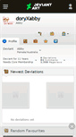 Mobile Screenshot of doryxabby.deviantart.com