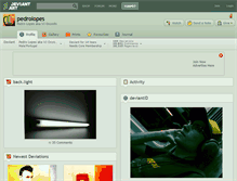 Tablet Screenshot of pedrolopes.deviantart.com