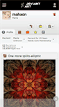 Mobile Screenshot of mahaon.deviantart.com
