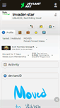 Mobile Screenshot of invader-star.deviantart.com