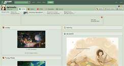Desktop Screenshot of darkmello.deviantart.com