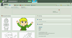 Desktop Screenshot of akaoni.deviantart.com