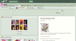 Desktop Screenshot of kyria.deviantart.com