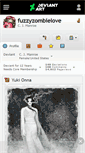 Mobile Screenshot of fuzzyzombielove.deviantart.com