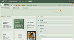 Desktop Screenshot of melosa17.deviantart.com