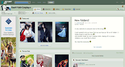 Desktop Screenshot of kaori-yuki-cosplay.deviantart.com