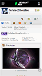 Mobile Screenshot of fennecsilvestre.deviantart.com