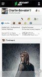 Mobile Screenshot of charlie-bowater.deviantart.com