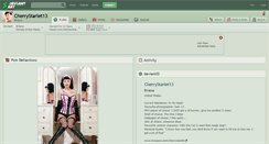 Desktop Screenshot of cherrystarlet13.deviantart.com