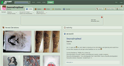 Desktop Screenshot of deannadropdead.deviantart.com