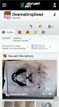 Mobile Screenshot of deannadropdead.deviantart.com